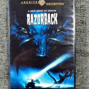 Razorback Horror DVD Widescreen 1984 Warner Bros Gregory Harrison